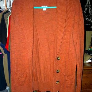 Burnt orange pullover